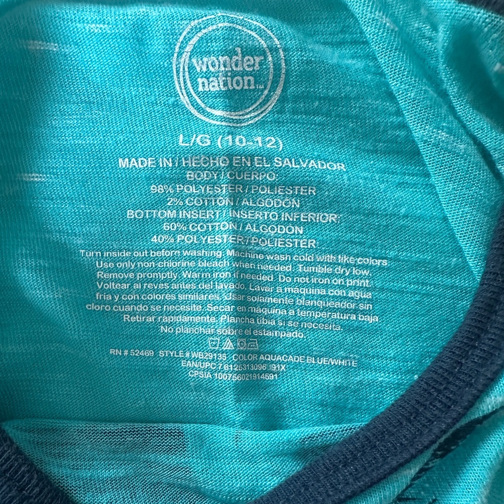 2 Pk Boys Wonder Nation Beach Ready Sun Daze Tank Top (Sleeveless) size 10/12 - Picture 5 of 5